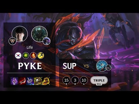 Pyke Support vs Zilean - KR Challenger Patch 10.5
