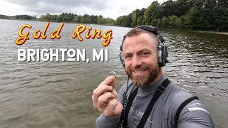 Metal Detecting Brighton, MI - Gold Ring!