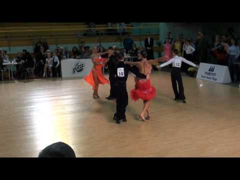 Latvia Open 2011 Junior I+II 8dance  Patriks Simsons - Stephanie Dany Zimmeck 1.2fin samba