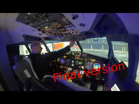 Flight Simulator home setup 737 fully enclosed
