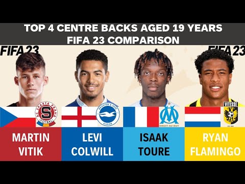 Top 4 Centre Backs aged 19 - Vitik vs Colwill vs Isaak Toure vs Ryan Flamingo (FIFA23 Comparison)