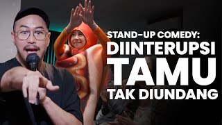 Pandji Jadi Korban Heckling Hot Dog, Pertama Seumur Hidup!