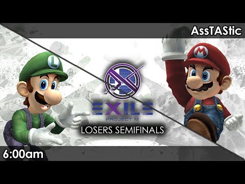 Project M: SMT | 6:00am (Luigi) V KoF | AssTAStic (Mario/Ness) - Exile 132 SSBPM