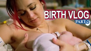 Birth Vlog Part 2 | Hospital Stay with our Newborn Baby!