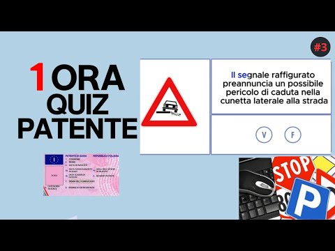 1 ORA QUIZ PATENTE B #3