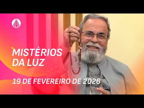 Terço de Aparecida com Pe. Antonio Maria - 19 de fevereiro 2026 [Mistérios da Luz]