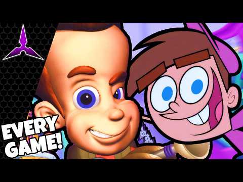 I Played EVERY Jimmy Neutron & Fairly Odd Parents Game!