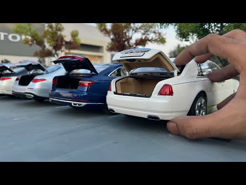 1/18 Scale Luxury Sedan Car Collection | Diecast Model Cars 