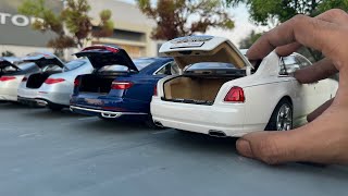 1/18 Scale Luxury Sedan Car Collection | Diecast Model Cars 