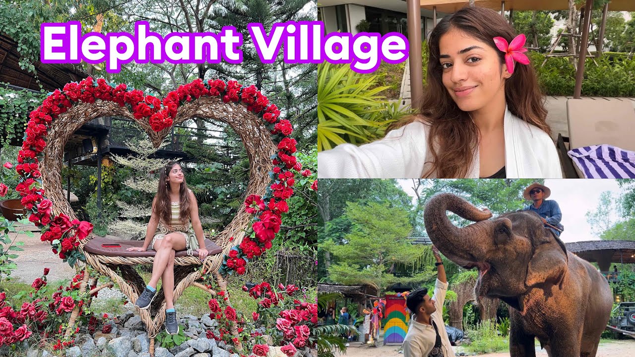 Join a tourist on a riveting exploration of Elephant Village Pattaya & Beach.