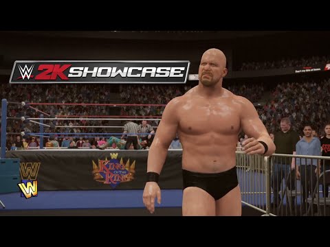 WWE 2K16 - Match #1 - Stone Cold Steve Austin vs Jake Roberts [Austin 3:16 Showcase] (1080p) (PS5)