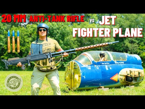 20mm Anti-Tank Rifle vs Jet Fighter Plane