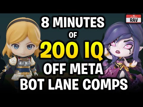 8 Minutes of Off Meta Bot Lane Comps That Are Actually 200 IQ