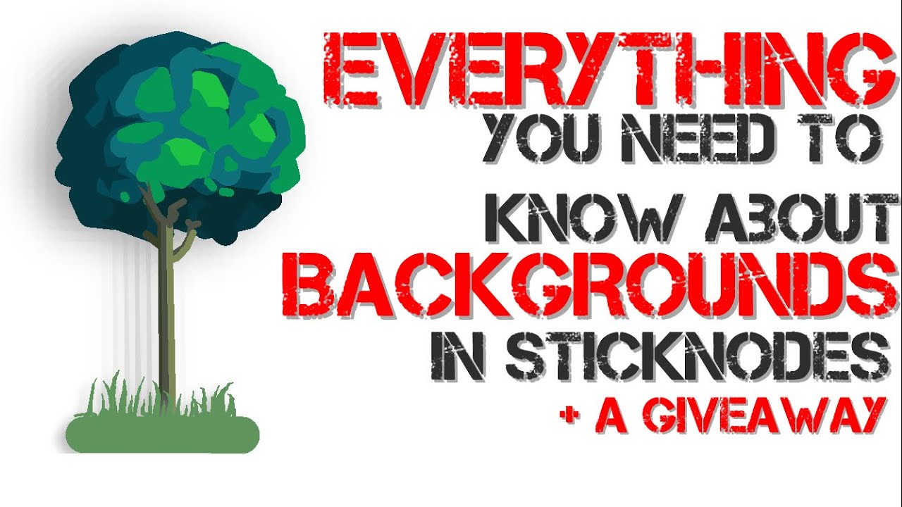 Stick Nodes tutorial #32 Everything about backgrounds