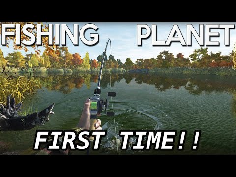Playing Fishing Planet For The First Time Ever!