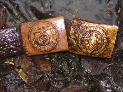 Encontrando restos de armas da 2ª Guerra Mundial