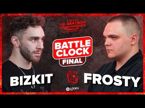 Bizkit 🇺🇸 vs Frosty 🇬🇧 | UK Beatbox Championships 2025 | Battle Clock Final