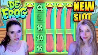 Risky Spins And Super Buys on The New De Frog Slot!