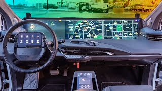 This Byton electric car has a 48-inch screen