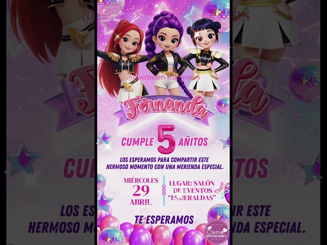 Vídeo relacionado con KPop Demon Hunters Oficial Huntrix Pijama Niña Manga Corta Chica, 5-14 Años, Guerreras KPOP Regalos (11-12 Años, Negro Huntrix)