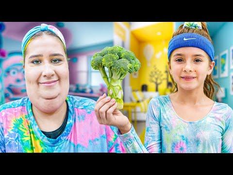 Ruby and Bonnie Healthy vs. Unhealthy Food Challenge - Stay Strong, Eat Smart