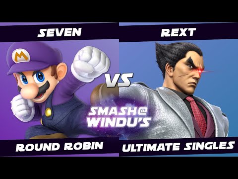 SeVen (Mario) vs Rext (Kazuya) - Smash @ Windu's 131 - Round Robin SSBU
