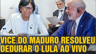 #1 URGENTE - VICE DA VENEZUELA DEDUROU LULA - MADURO VAI FAZER DELAÇÃO, NICARÁGUA ARREGOU