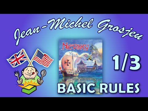 Nevsky, GMT games (1/3) : turn 1 playthrough, BASIC RULES