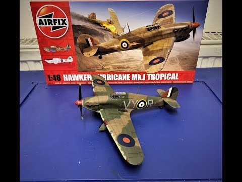 Airfix's New Tool Hawker Hurricane - 1/48 Scale Kit