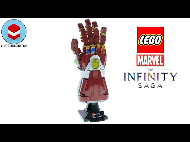 Vídeo relacionado con LEGO Marvel Nano Guantelle, modelo Iron Man con piedras infinitas, 76223 Avengers: Endgame Film Set, recuerdos coleccionables, idea de regalo para adultos y adolescentes