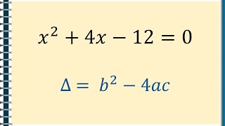 Ecuatii de gradul 2 cu o necunoscuta