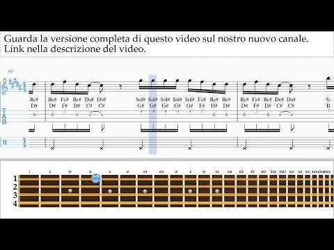 Corso di Mandolino Shakira - Acróstico Tablature Tab um-a-n276 anteprime
