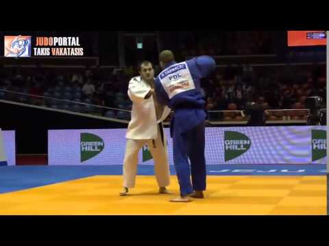 Judo Grand Prix Jeju 2014 Bronze o100kg KESAEV Sergey (RUS) vs. SARNACKI Maciej (POL)