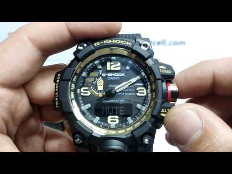 Casio G-Shock GWG-1000GB-1ADR MUDMASTER inceleme ve ayarlama