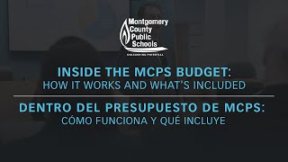Inside The MCPS Budget: How It Works And What's Included - 1/30/25