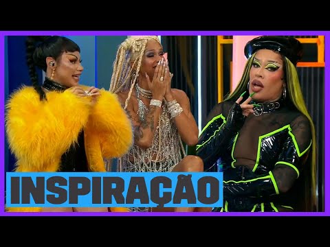 LIA CLARK e GRAG QUEEN revelam quem são suas inspirações! 😍 | TVZ | Multishow