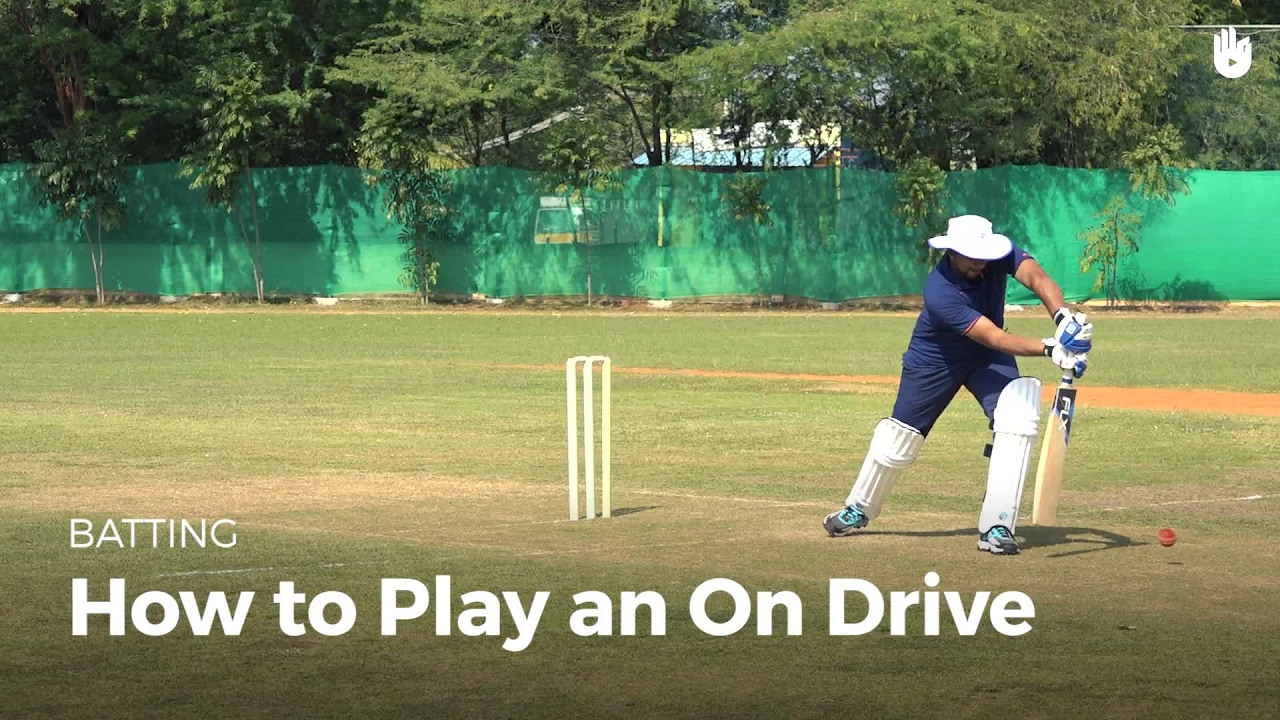 How to Play an On Drive How to Play Cricket Sikana