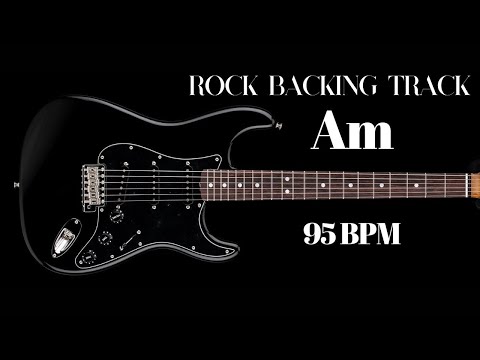 Guitar Rock Ballade Backing Track in A Minor