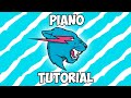 MrBeast Outro Song (MrBeast6000) - Piano Tutorial