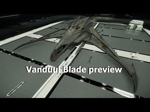 Likely Vanduul Fighter, possibly Glaive rework?