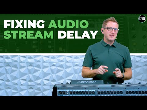 Behringer X32 Streaming Tips - How to Delay Audio to Video