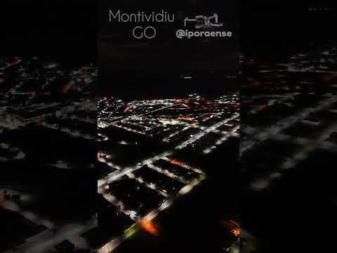 MONTIVIDIU GOIÁS, PROJETO VISÃO AÉREA - VISÃO NOTURNA DA CIDADE #03
