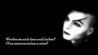 Lacrimosa - Reissende Blicke (Subtítulos Alemán - Español)