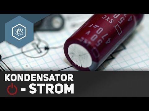 Capacitor: Current and voltage when switching on and off