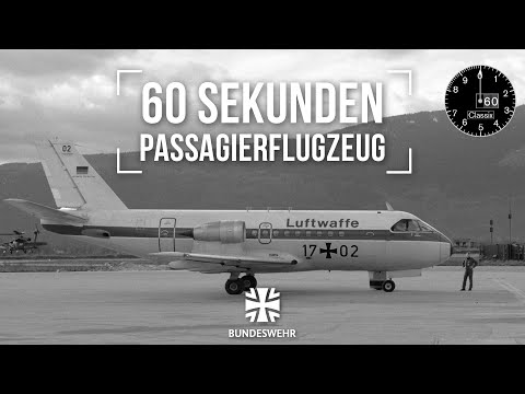 60 Sekunden Classix: Passagierflugzeug VFW 614 I Bundeswehr
