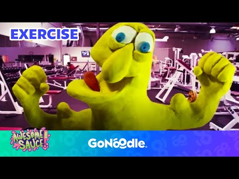 Flex With Awesome Sauce | Activities For Kids | Exercise | GoNoodle