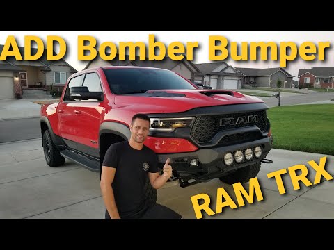 ADD Bomber Bumper Install RAM TRX