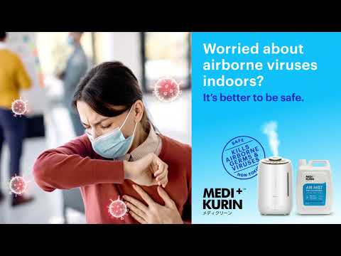 Worried of airborne viruses? | MEDIKURIN Air Mist™ for Humidifiers