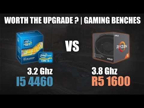 Core i5 4460 vs Ryzen 5 1600 | Worth the Upgrade? | Gaming Benchmarks | 720p & 1080p
