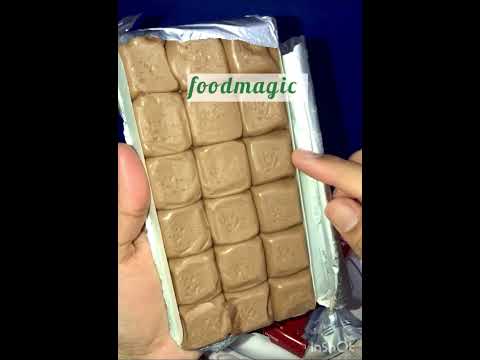 Lindt Lindor milk chocolate with  filling #foodmagic#food#trending#viral#shortvideo#shorts#trending